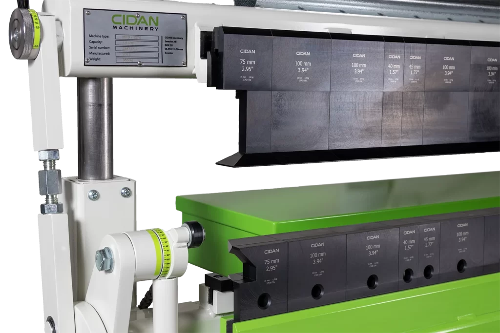 cidan manuell kantvik mfb med segmenterade verktyg mot vit bakgrund