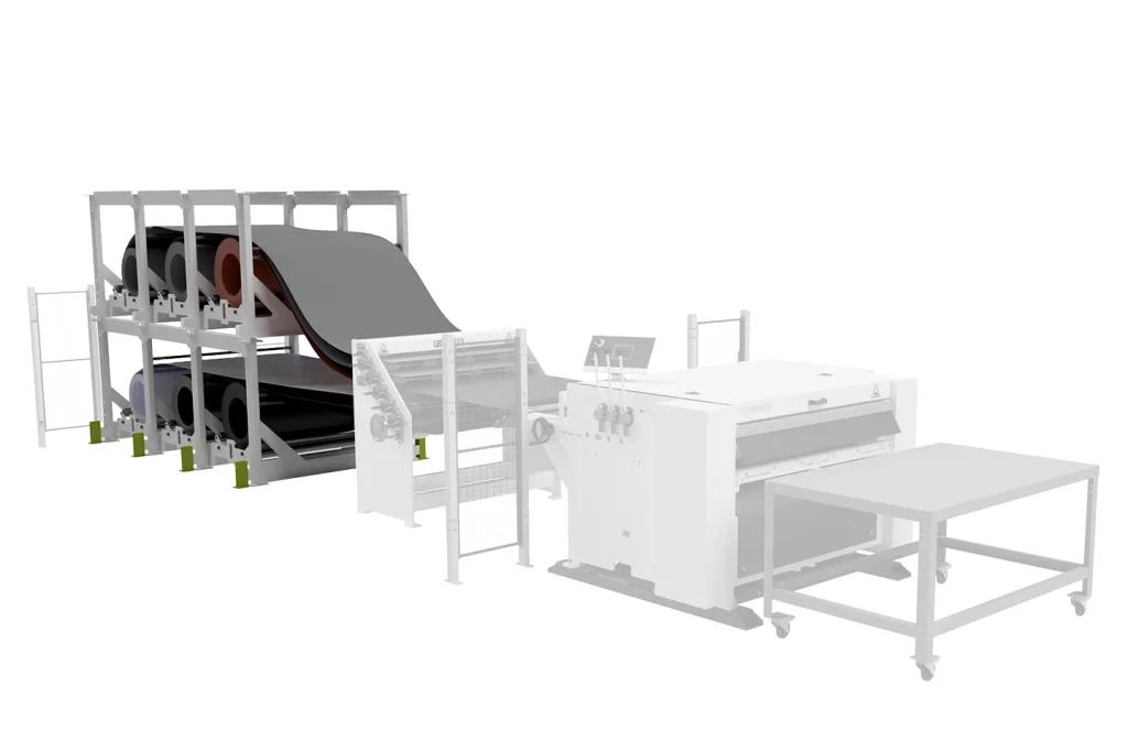 coilmaster förvarar coil innan klippsträcka mot vit bakgrund