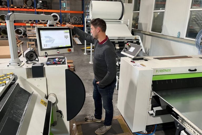 nulink control system on a cidan folding machine